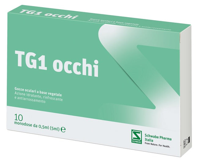 schwabe gocce oculari tg1 occhi 10 monodose 05 ml schwabe pharma italia ean 8017930030344