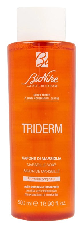 icim bionike triderm sapone marsiglia liquido 500 ml bionike ean 8029041211055