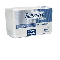 serenity salvietta skincare misura 30 x 38 cm 50 pezzi ean 8003670862468