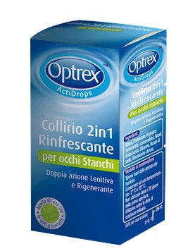 reckitt benckiser gocce oculari optrex actidrops 2in1 rinfrescante occhi stanchi 1 pezzo optrex ean 5000158104525