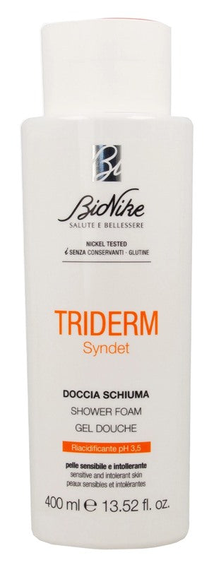 icim bionike triderm docciaschiuma detergente ph 35 400 ml bionike ean 8029041211550
