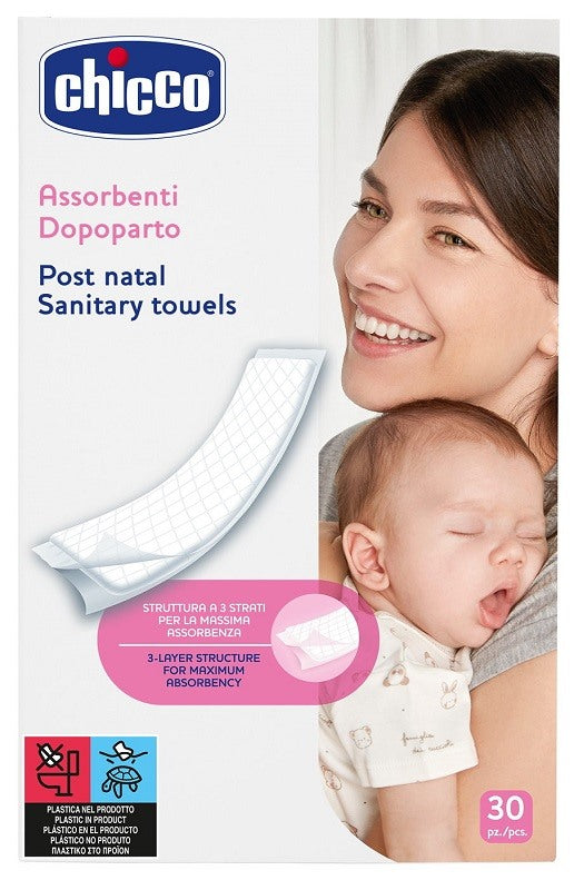 artsana chicco chicco assorbenti protection postparto 30 pezzi chicco ean 8003670666271