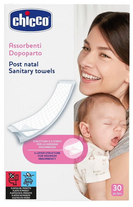 artsana chicco chicco assorbenti protection postparto 30 pezzi chicco ean 8003670666271
