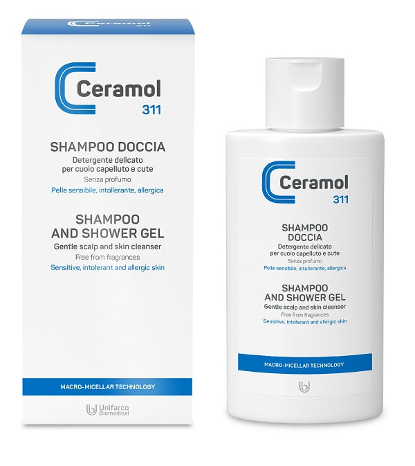 unifarco ceramol shampoo doccia 200 ml unifarco ean 8029408017382