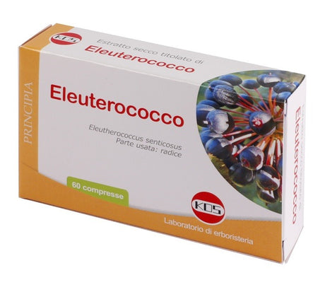 kos eleuterococco estratto secco 60 compresse kos