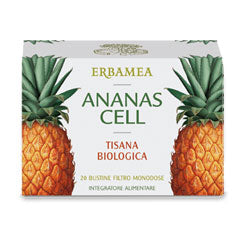 erbamea ananas cell tisana biologica 20 buste erbamea ean 8032841637703
