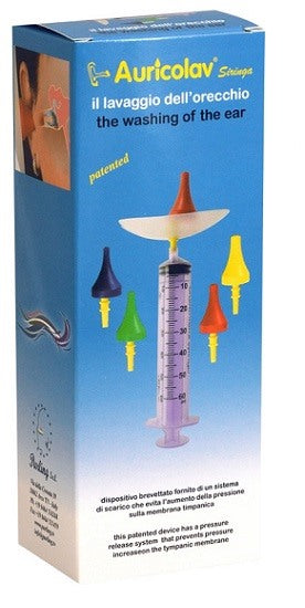 purling international siringa auricolav per lavaggio auricolare 1 siringa 4 dispositivi auricolari ean 8058258880136