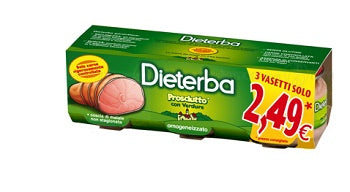 dieterba heinz italia dieterba omogeneizzato prosciutto 3 pezzi 80 g dieterba ean 8001040040775