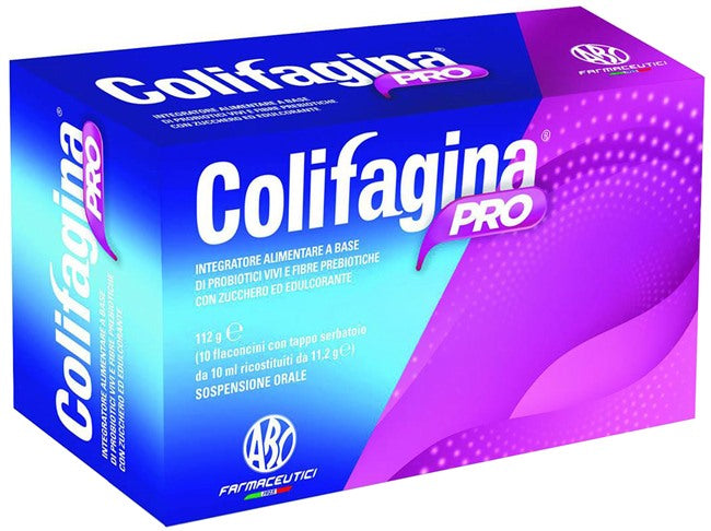 abc generico colifagina pro 10 flaconcini tappo serbatoio abc farmaceutici ean 8022086000868