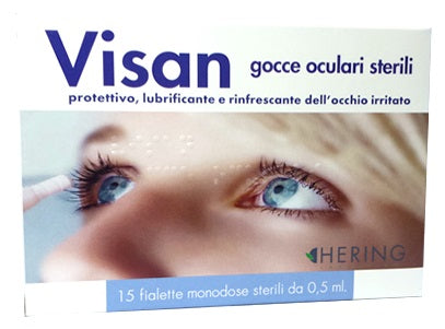 hering visan gocce oculari 15 fiale 05 ml hering