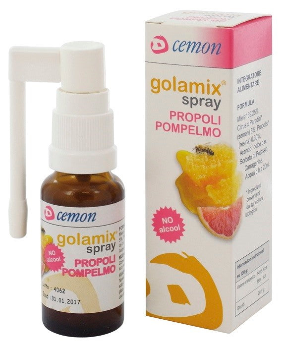 cemon golamix spray propoli pompelmo 20 ml cemon ean 8013901547385