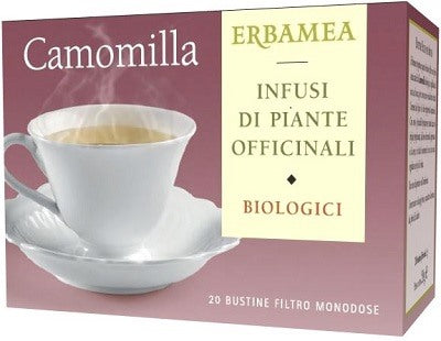 erbamea camomilla 20 bustine filtro erbamea ean 8032841637420