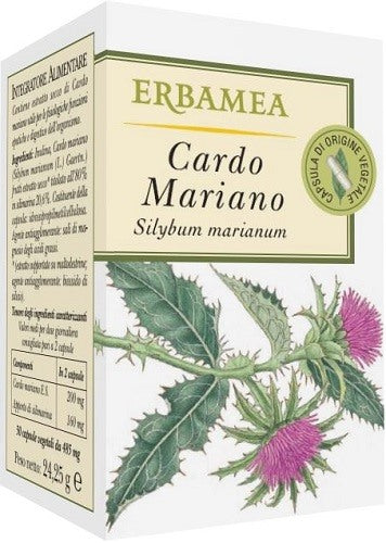 erbamea cardo mariano 50 opercoli erbamea ean 8032841634412