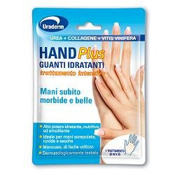 san eco vit srl uraderm hand plus guanti monouso 2 pezzi da 8 ml di va ean 8002712021139
