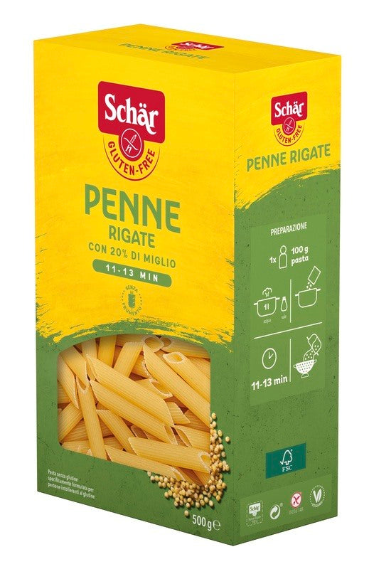 schar due schar penne rigate 500 g schar ean 8008698005880