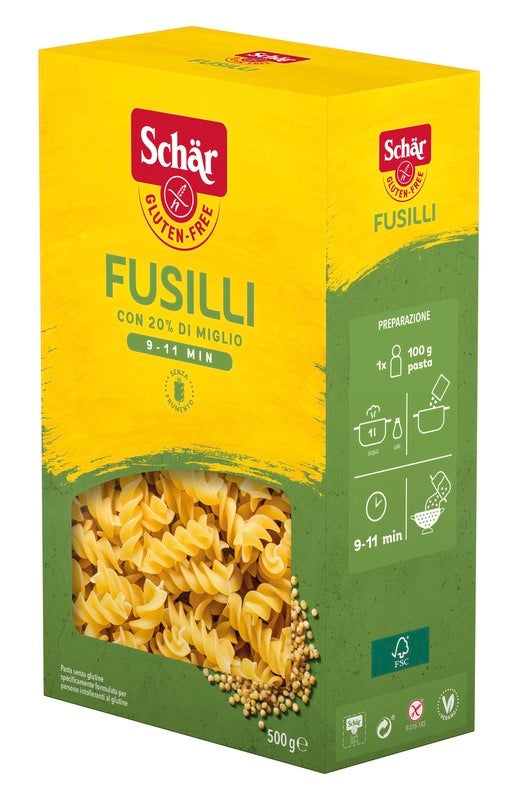 schar due schar fusilli 500 g schar ean 8008698005866