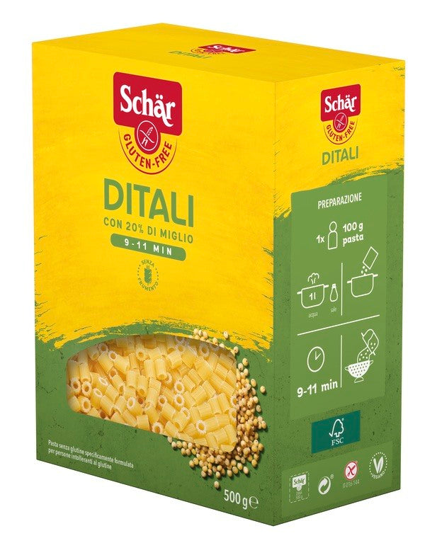 schar due schar ditali 500 g schar ean 8008698005972