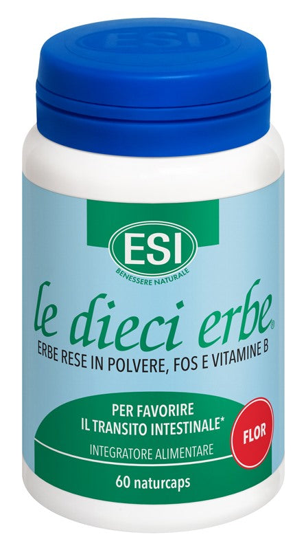 esi esi le dieci erbe flor 60 capsule esi ean 8008843010073