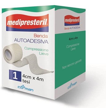 corman benda adesiva medipresteril 4x400cm medi presteril ean 8016867000086