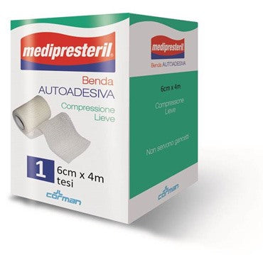corman benda adesiva medipresteril 6x400cm medi presteril ean 8016867000109