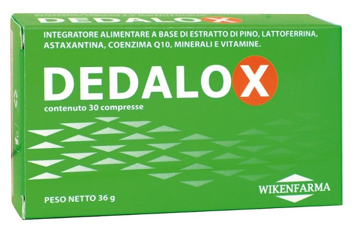 wikenfarma dedalox 30 compresse blister in astuccio 36 g wikenfarma