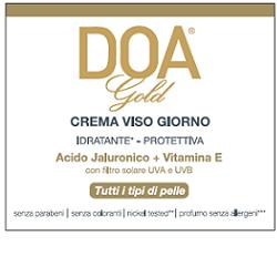 doafarm doa gold crema viso giorno idratante 50 ml