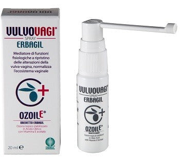 erbagil vulvovagi spray per vulvovaginiti e secchezza vaginale 20 ml erbagil ean 8050538120048