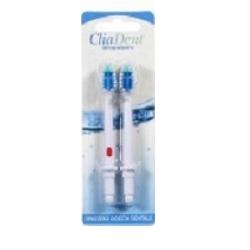 budetta farma cliadent spazzole idropulsore 2 pezzi cliadent