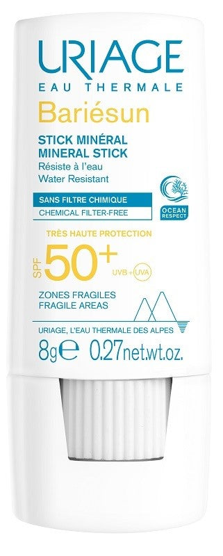 uriage bariesun spf50 stick minerale 8 g uriage ean 3661434001833