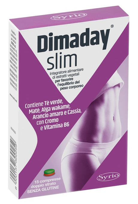 syrio dimaday slim 15 compresse dimaday ean 8000137300259