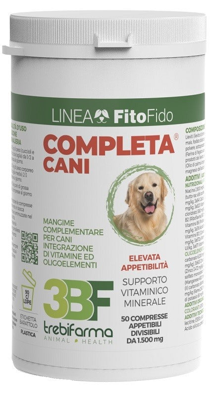 trebifarma completa cani 50 compresse barattolo 75 g trebifarma ean 8054934141010