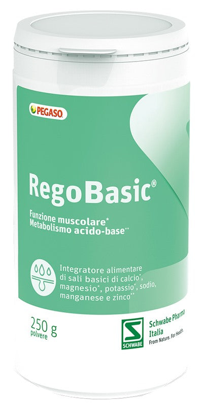 schwabe regobasic polvere 250 g regobasic ean 8017930025043