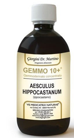 giorgini ser vis gemoo 10 gemmoderivato concentrato ippocastano liquido analcolico aesculus hippocastanum ippocastano 500 ml giorgini ean 8051827613333