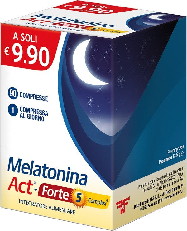 ff melatonina actforte 5 complex 90 compresse ff ean 8030936400089