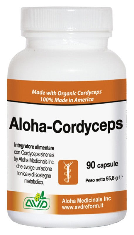 avd reform aloha cordyceps 90 capsule flacone 558 g aloha cordyceps