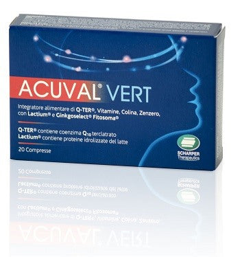 scharper acuval vert 20 compresse acuval