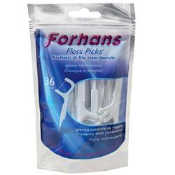 uragme forhans archetti interdentali floss picks 36pz forhans ean 8002185074595