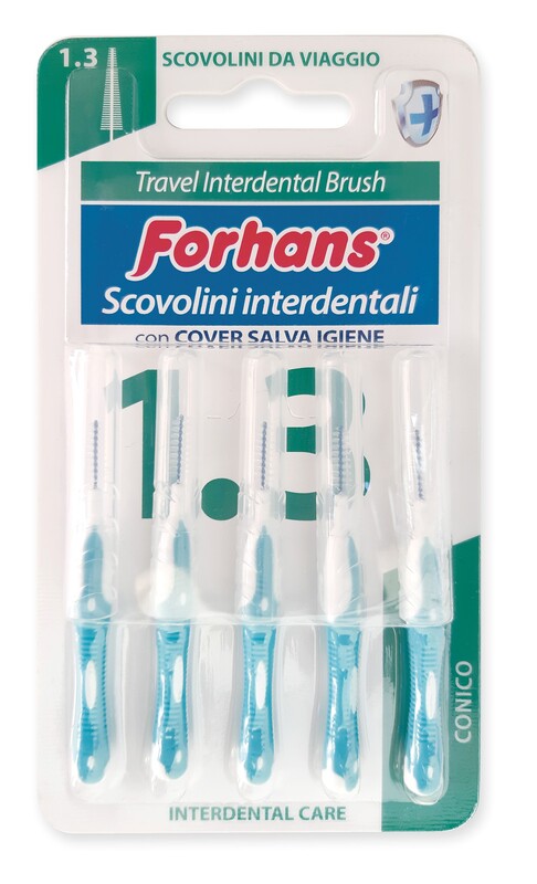 uragme forhans travel interdental brush 13 forhans ean 8002185771531