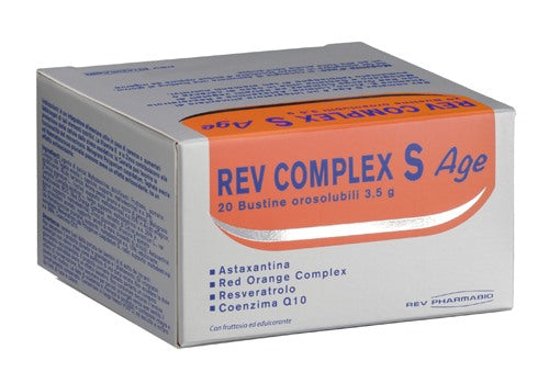 pharmabio rev complex s age 20 bustine astuccio 70 g rev ean 8016527000470
