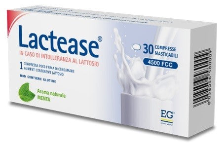 eg ch lactease 4500 fcc aroma menta 30 compresse masticabili crinos ean 8058056580009