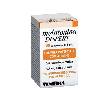cooper melatonina dispert 1mg di melatonina 60 compresse melatonina dispert ean 8711744030513