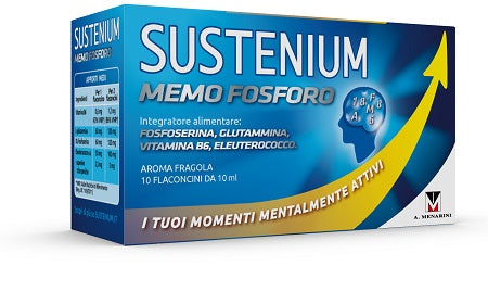 menarini otc sustenium memo fosforo 10 flaconcini 10 ml sustenium ean 8012992009536