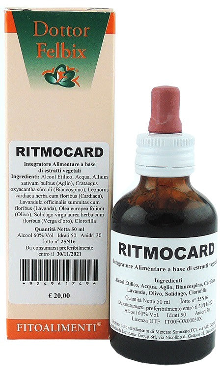 euronatur group srl ritmocard gocce 50 ml