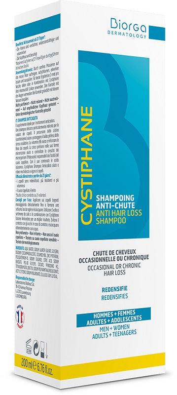 bailleul cystiphane shampoo anticaduta 200 ml cystiphane ean 3660398504664
