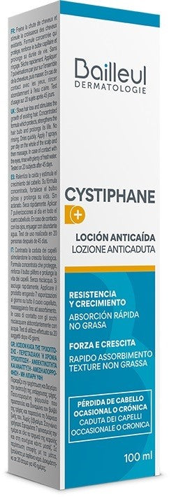 laboratoires bailleul s a cystiphane lozione anticaduta 100 ml cystiphane ean 3660398504909