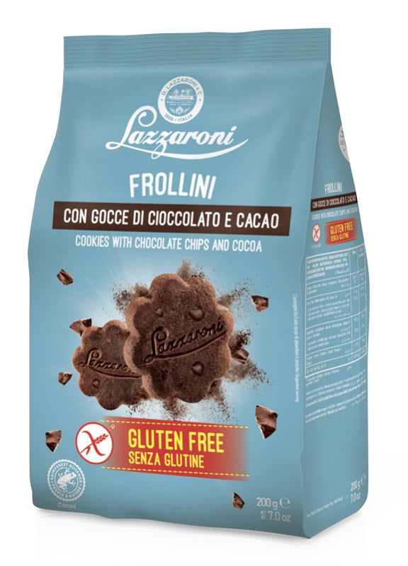 rarifarm frollini cacao gocce cioccolato 200g lazzaroni ean 8000510551636