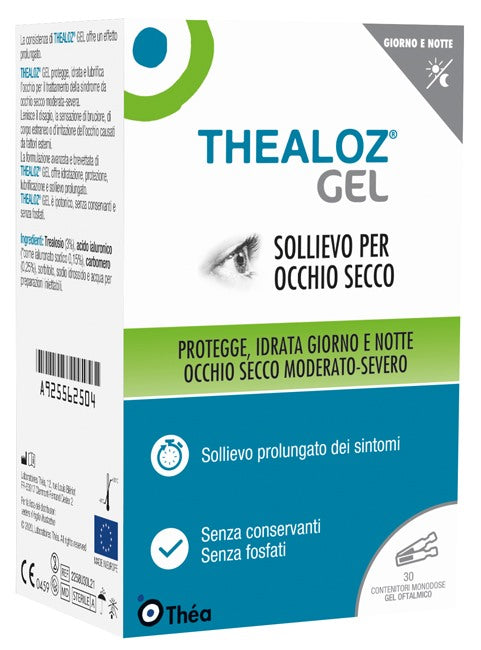 thea farma thealoz gel oftalmico 30 contenitori monodose 04 g lab thea
