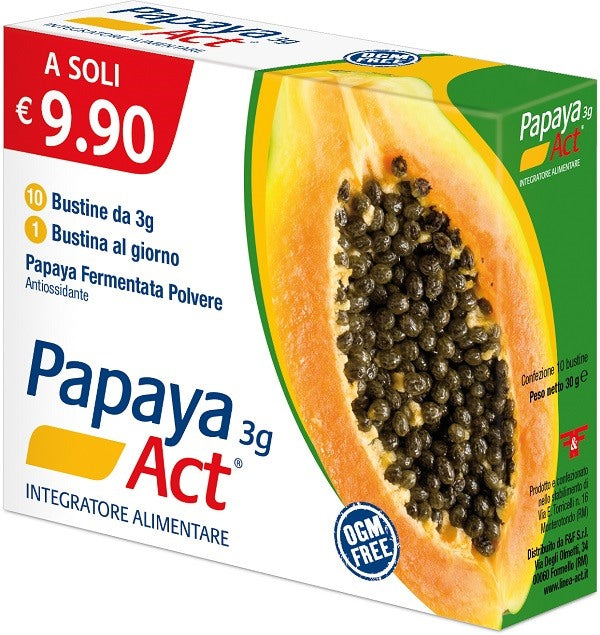 ff papaya act 3g 10 bustine ff ean 8030936400126