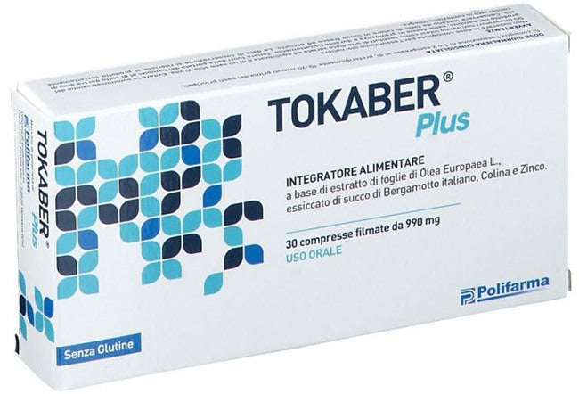 polifarma tokaber plus 990mg 30 compresse polifarma