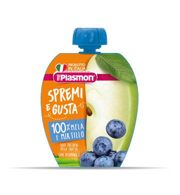plasmon heinz italia spremi e gusta mela mirtillo 100 ml plasmon ean 8001040415115